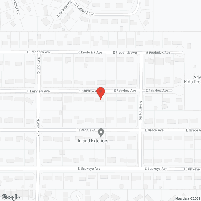 Map of the neighborhood around AJ Total Care AFH
