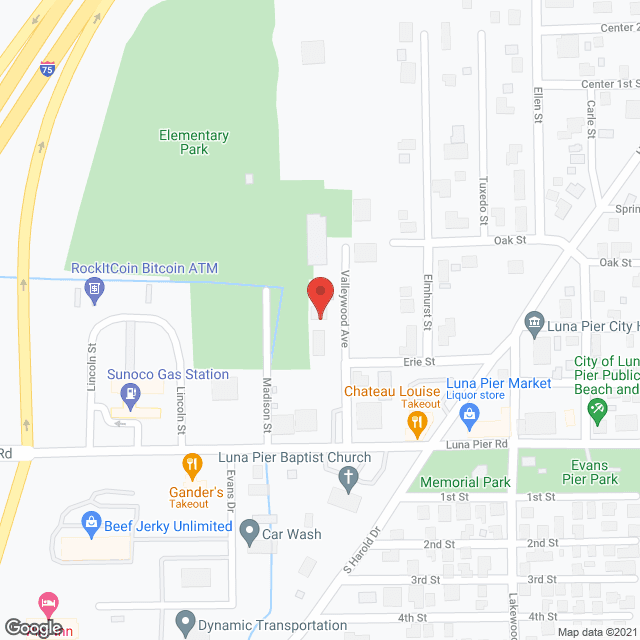 Map of the neighborhood around Harborside Senior Living LLC