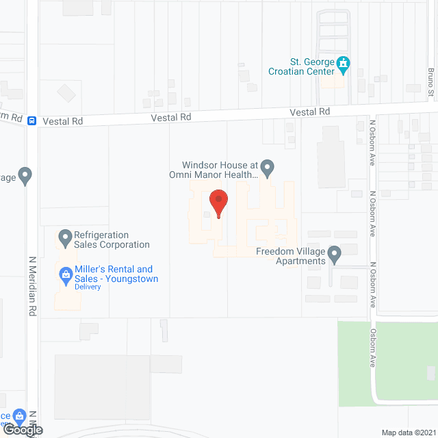 Map of the neighborhood around West Haven Memory Care