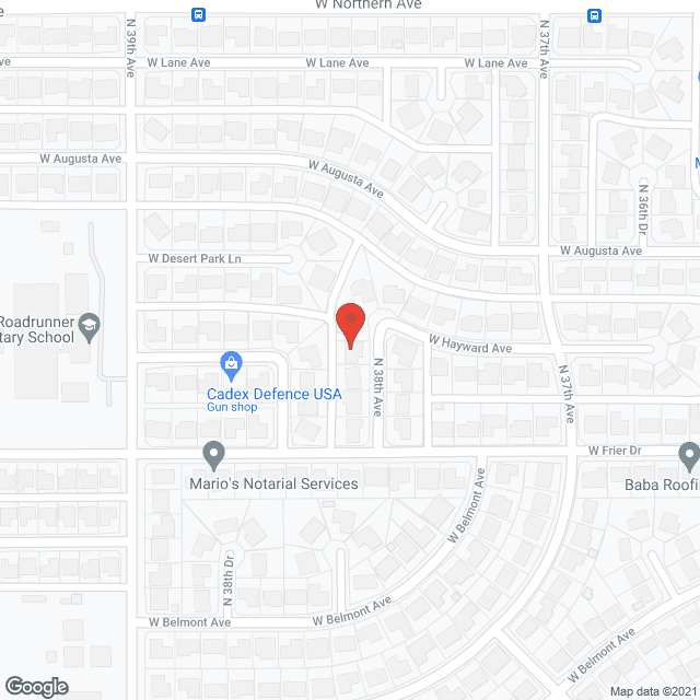 Map of the neighborhood around Vita Amorosa Assisted Living