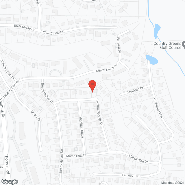 Map of the neighborhood around Ike House Personal Care Home