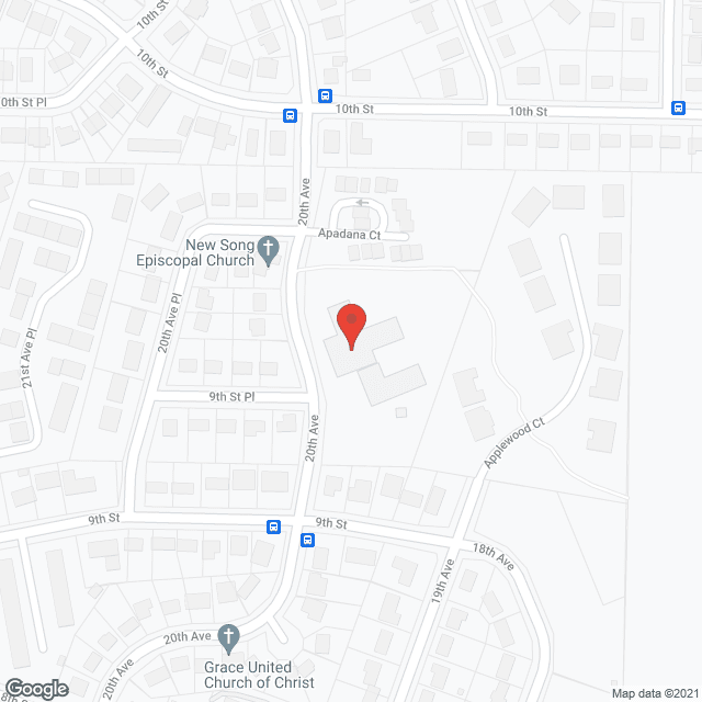 Map of the neighborhood around Coral Ridge Apartments