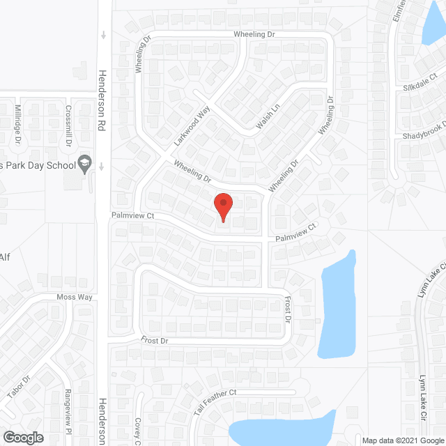Map of the neighborhood around JC Home Care ALF