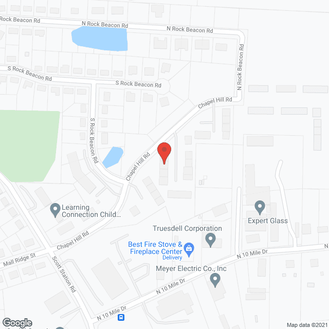 Map of the neighborhood around Fairway Management - Jefferson City