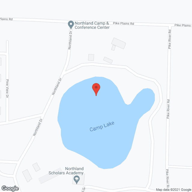 Map of the neighborhood around Northland