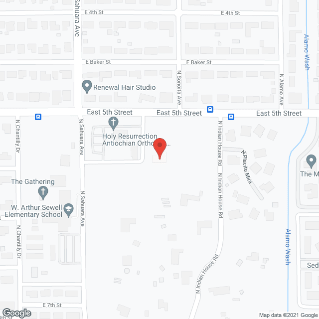Map of the neighborhood around Desert Home Assisted Living, LLC