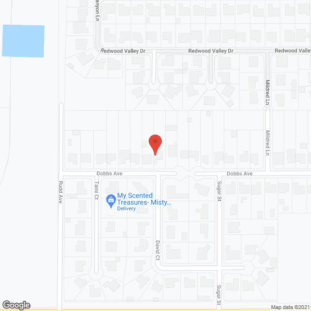 Map of the neighborhood around Palm Living