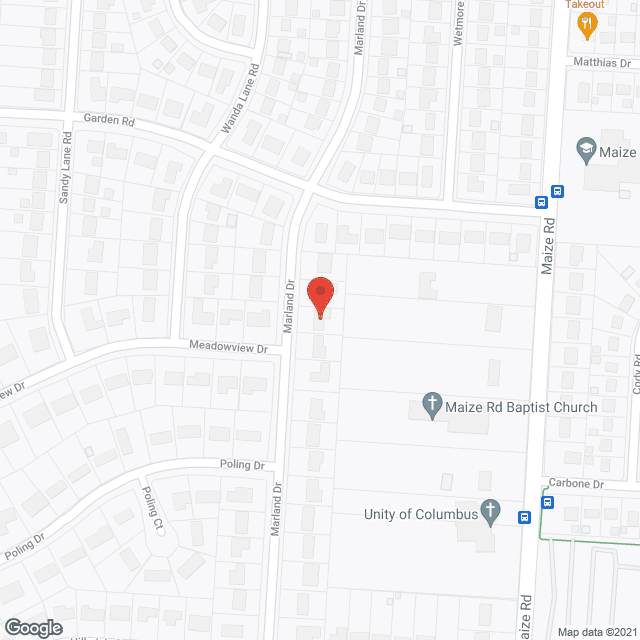 Map of the neighborhood around Togetherness Family Home