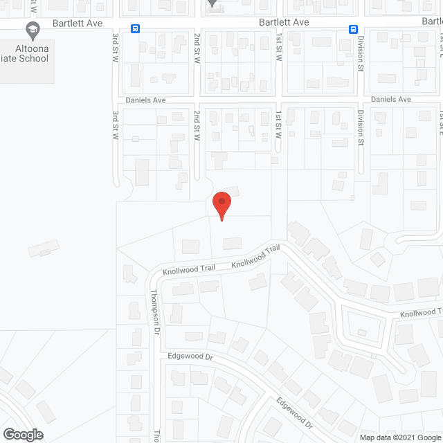 Map of the neighborhood around The Classic at Hillcrest Greens