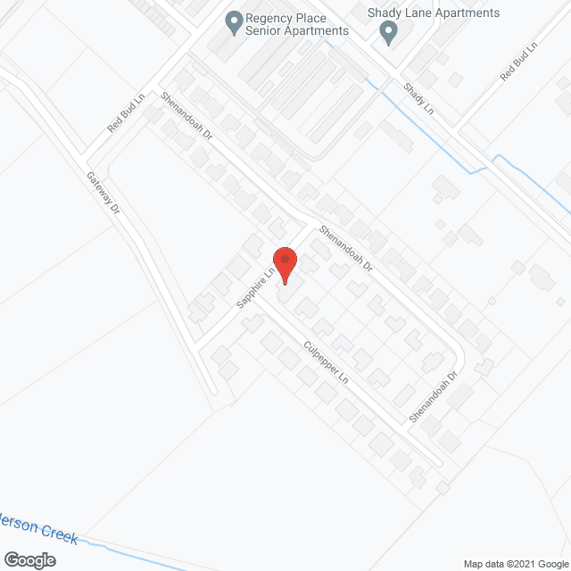 Map of the neighborhood around Senior Care Assisted Living