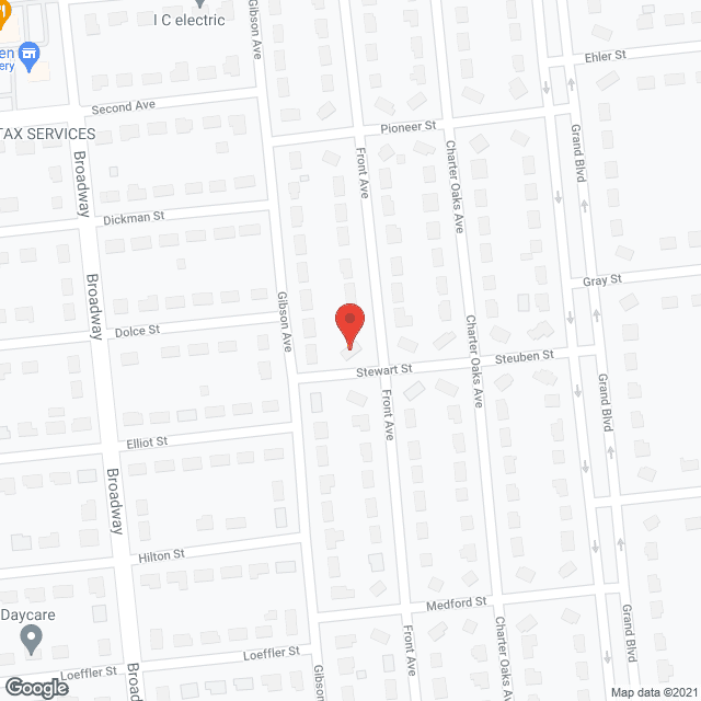 Map of the neighborhood around Layna Family Home