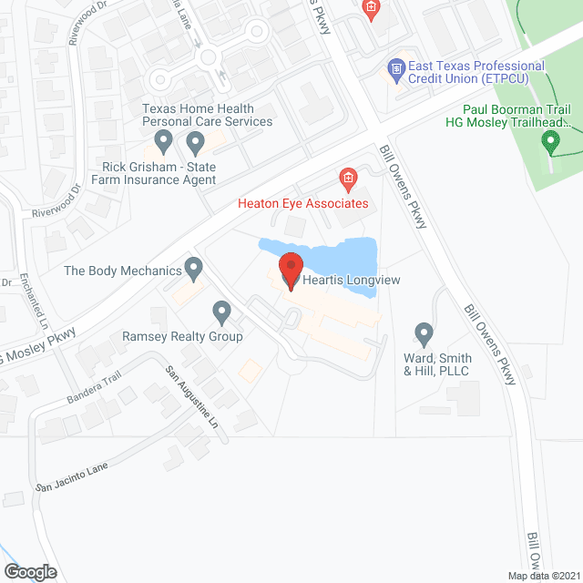 Map of the neighborhood around Fountainview Estates Assisted Living and Memory Care