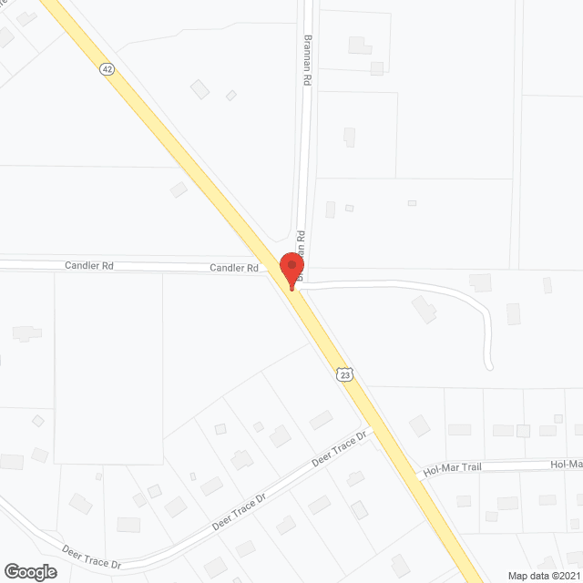 Map of the neighborhood around Lake Vista at Eagle's Landing