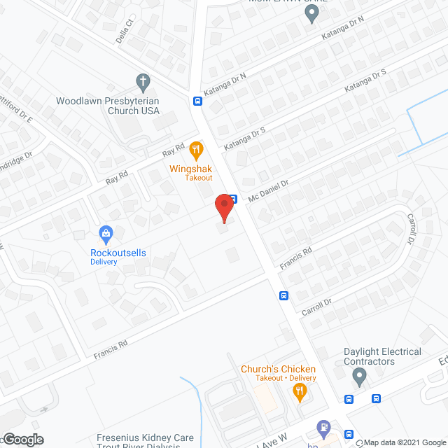 Map of the neighborhood around Right Time Right Place