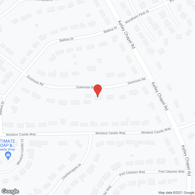 Map of the neighborhood around I Care