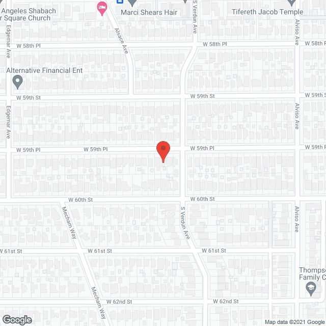 Map of the neighborhood around Buckingham Place