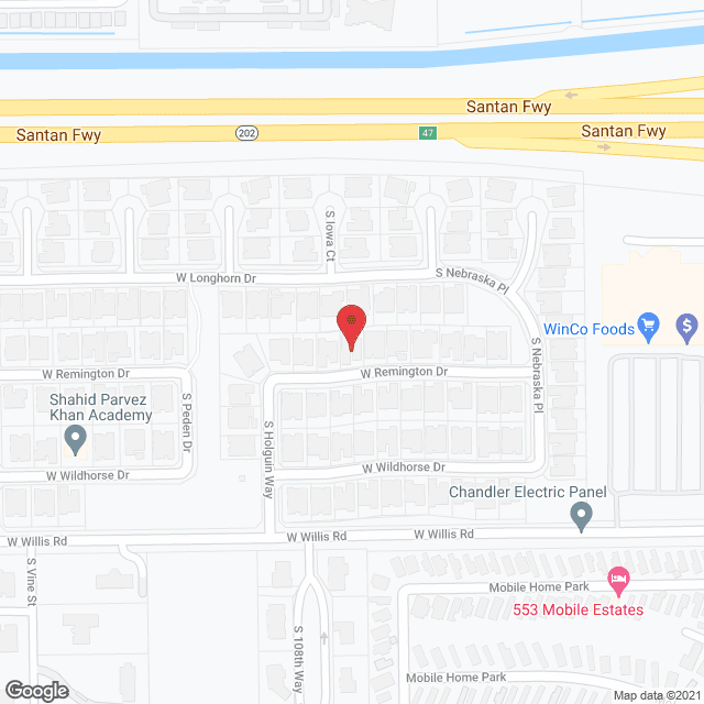 Map of the neighborhood around Desert Springs Assisted Living, LLC