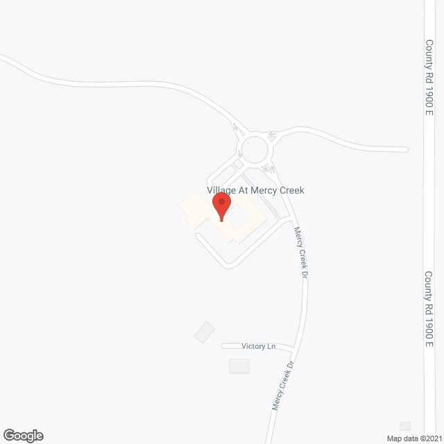 Map of the neighborhood around Meadows at Mercy Creek