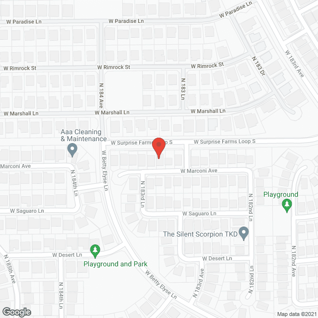 Map of the neighborhood around A Golden Retreat Care Home, LLC