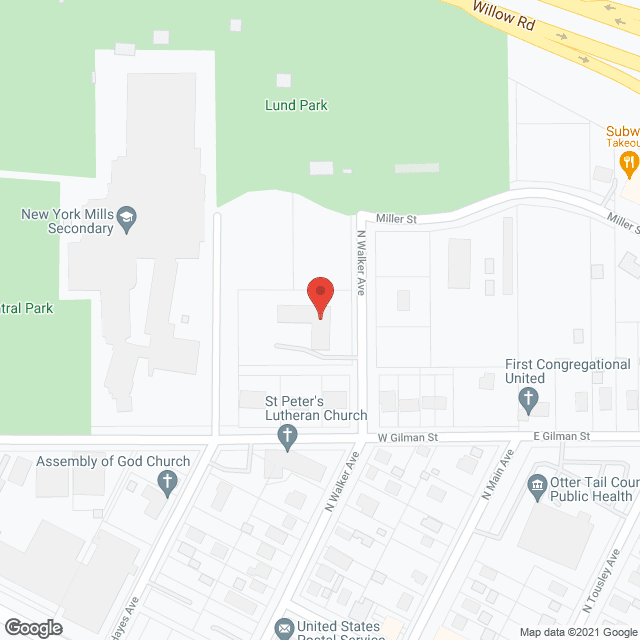 Map of the neighborhood around Kaleva Apartments