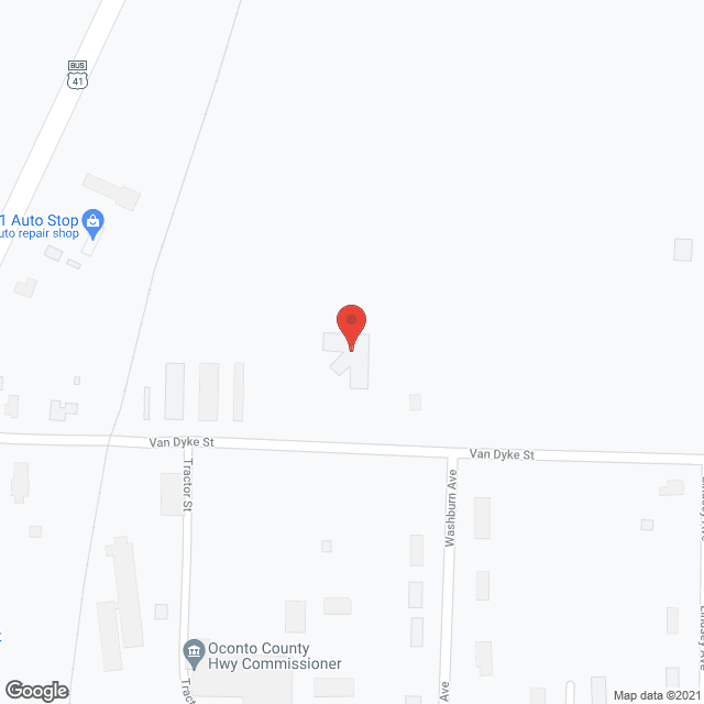 Map of the neighborhood around Country House
