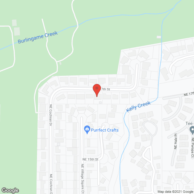 Map of the neighborhood around We Care Adult Care Home