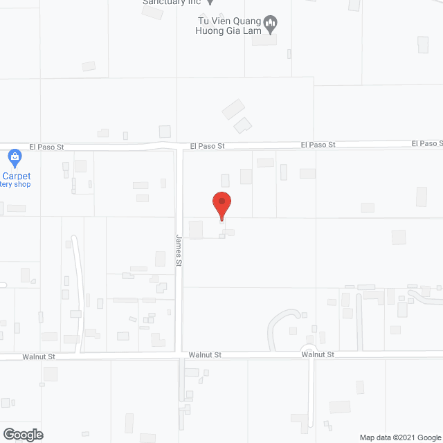Map of the neighborhood around Sunny Meade Guest Home