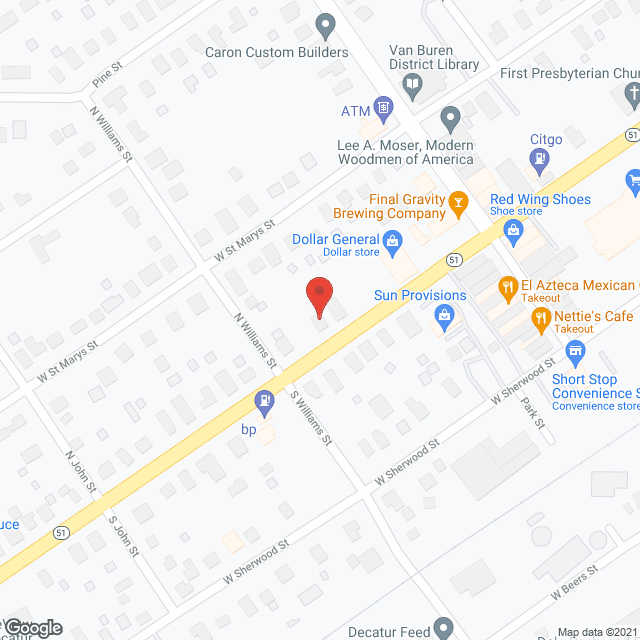 Map of the neighborhood around Safe Haven Assisted Living, LLC