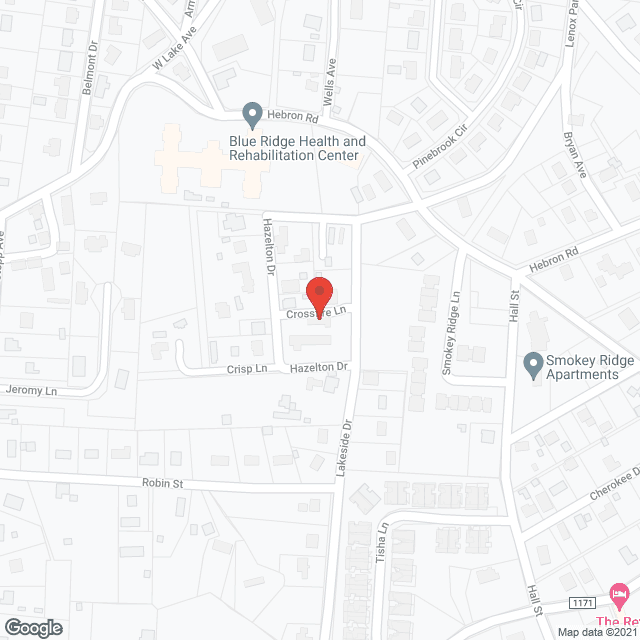 Map of the neighborhood around Country Meadow Rest Home