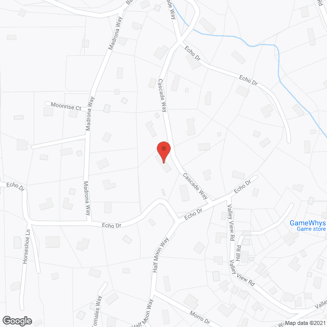 Map of the neighborhood around Banner Crest