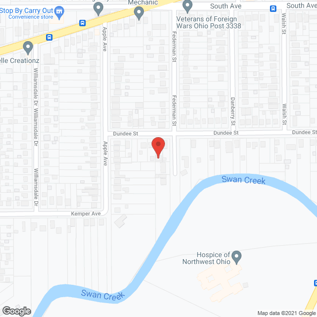 Map of the neighborhood around Quality Community Living LLC II