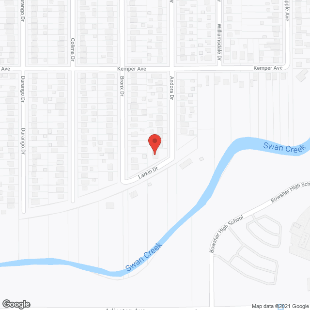 Map of the neighborhood around Quality Community Living III, LLC