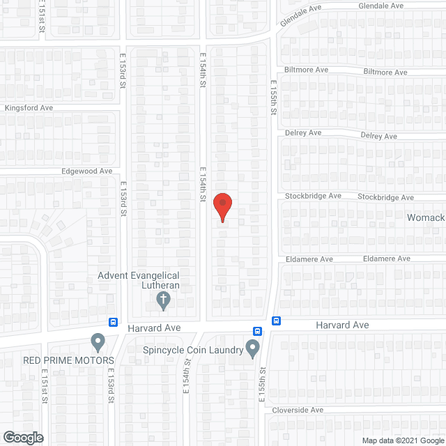 Map of the neighborhood around Precious Hands Adult Care Home