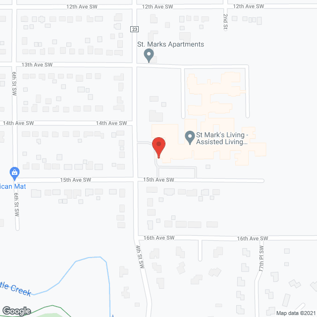Map of the neighborhood around Kenwood Heritage Living