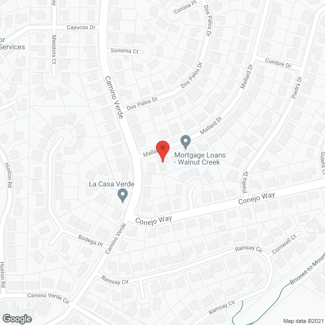 Map of the neighborhood around Amaryllis Care Home