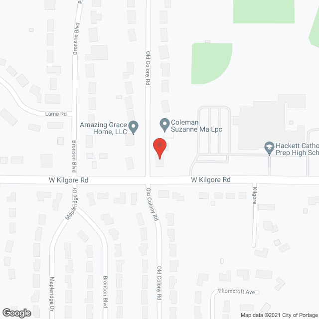 Map of the neighborhood around Amazing Grace Home, LLC