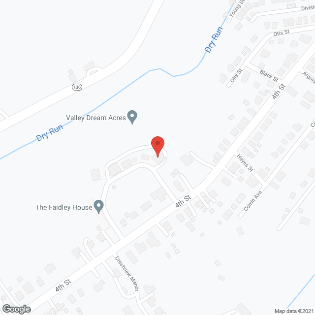 Map of the neighborhood around FRANK'S HOME
