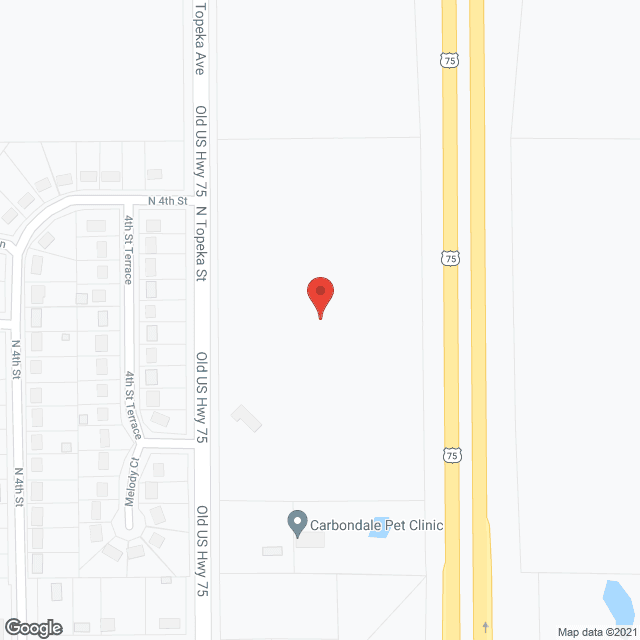Map of the neighborhood around Winter Meadow Homes Of Carbondale