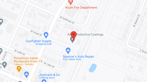 Map of the neighborhood around Green Acres