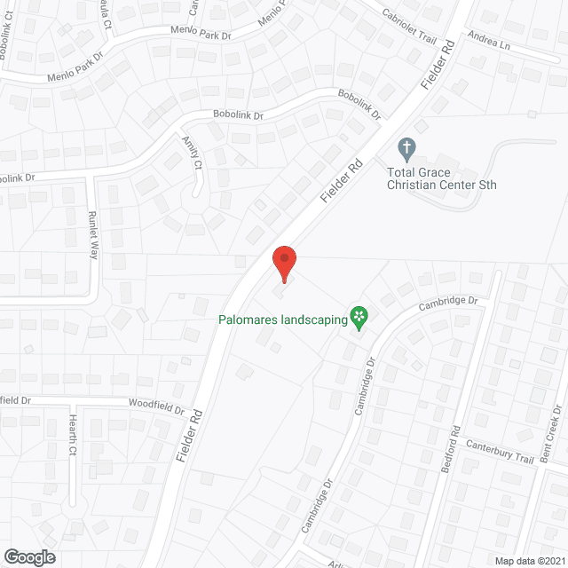 Map of the neighborhood around WILLIAMS PCH AT FIELDER ROAD