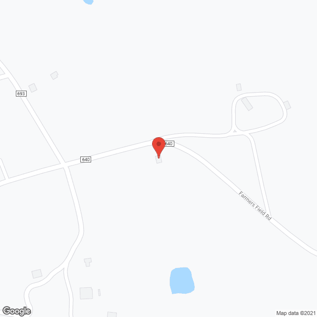 Map of the neighborhood around First Choice Home for Adults