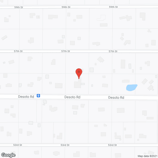 Map of the neighborhood around DeSoto Acres