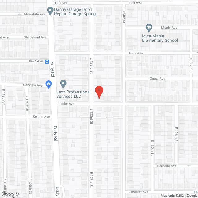 Map of the neighborhood around Alpha Omega Foster Care Home