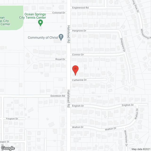 Map of the neighborhood around Kare Med Assisted Living