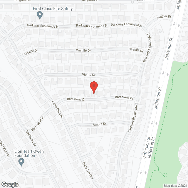Map of the neighborhood around Graceville Estate
