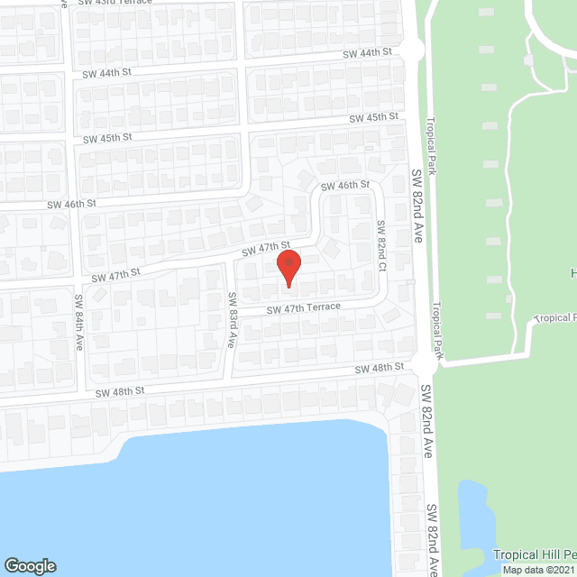 Map of the neighborhood around San Judas ALF Group Inc
