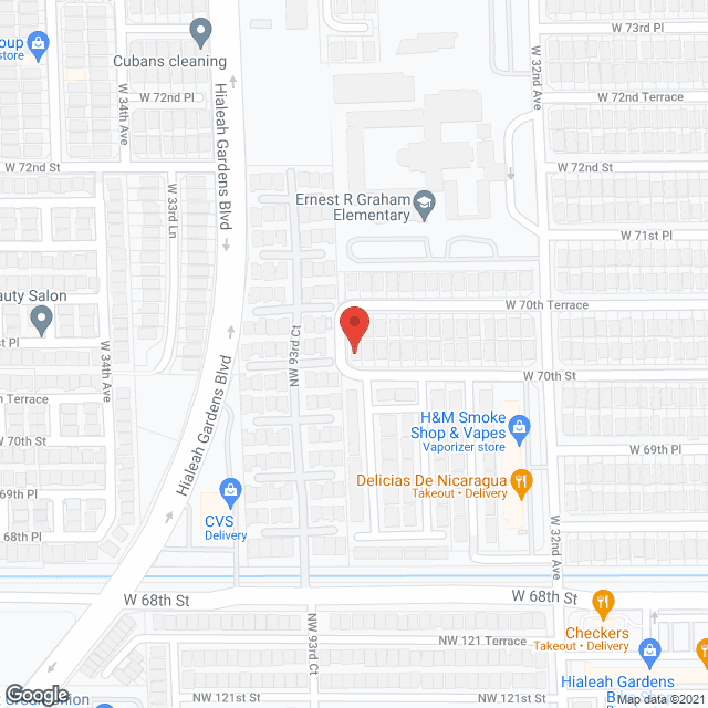 Map of the neighborhood around New Paradise Home, INC
