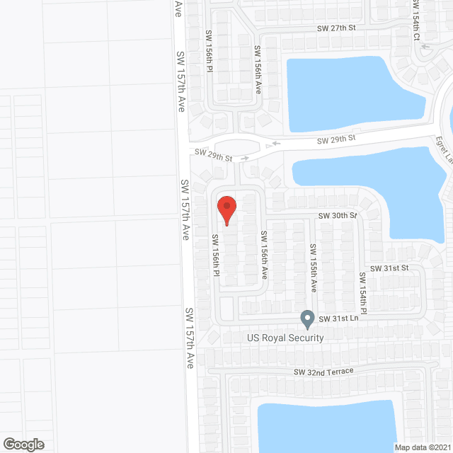Map of the neighborhood around Venetian Isles ALF, Inc