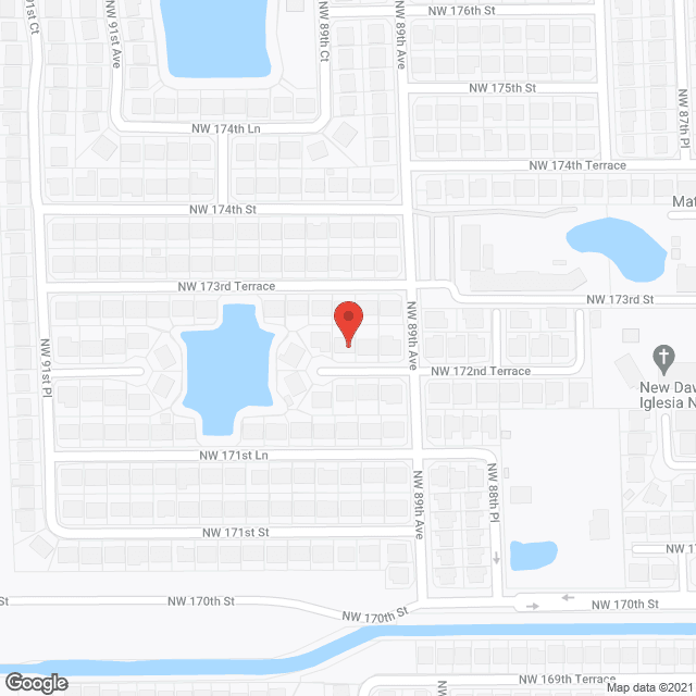 Map of the neighborhood around Palmetto ALF II Inc.