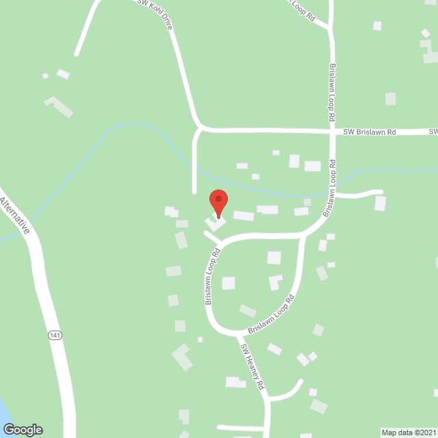 Map of the neighborhood around Mt View Residence for Seniors Inc.